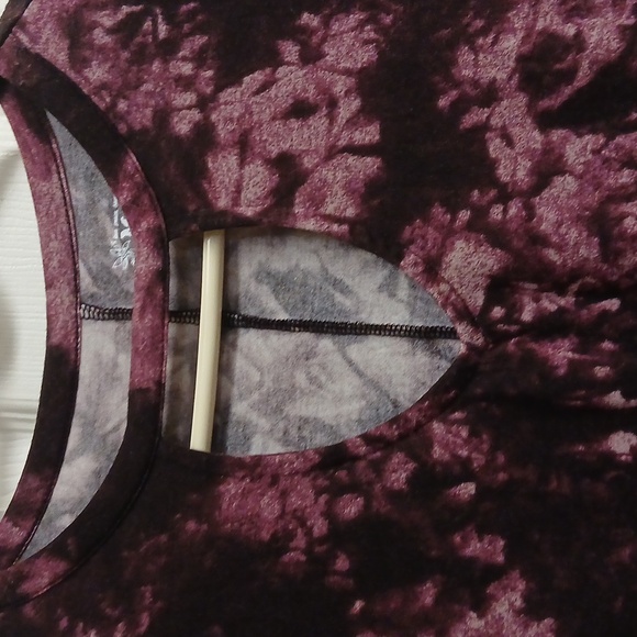 MUDD, Womens Pink/Purple Long Top. NWT Size S - Picture 3 of 9